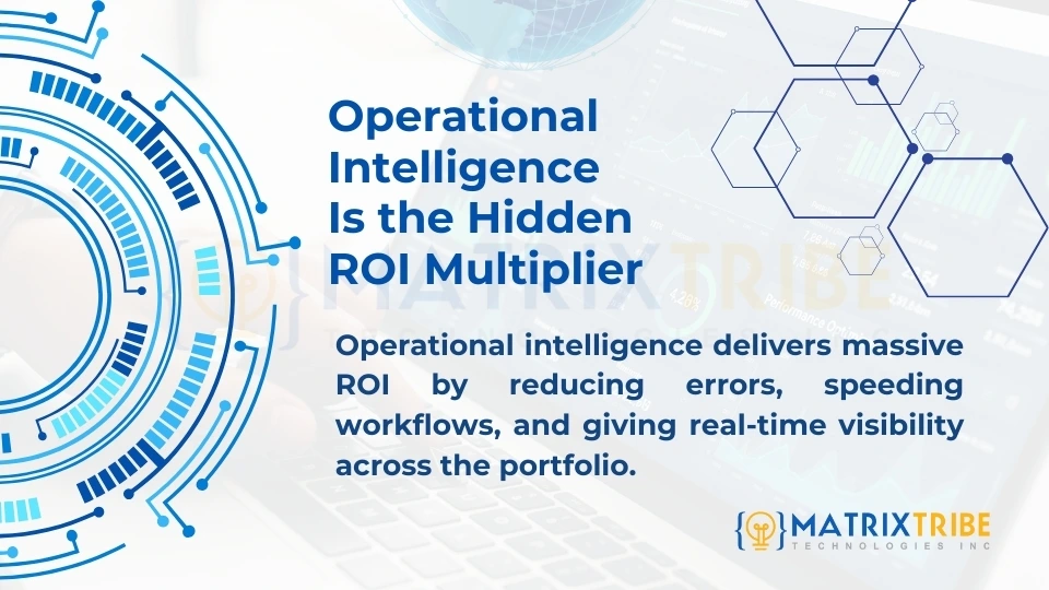Operational Inteligence is ROI multiplier