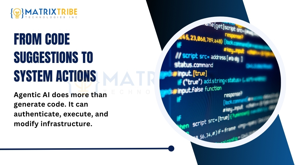 From Code Suggestions to System Actions