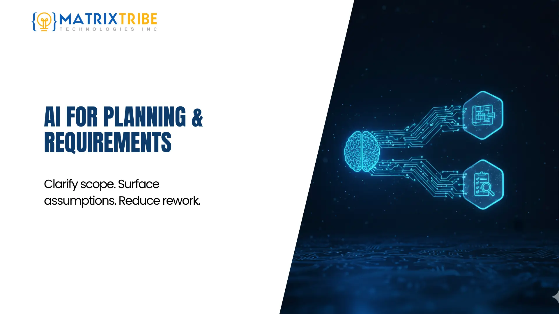 AI for Planning & Requirements