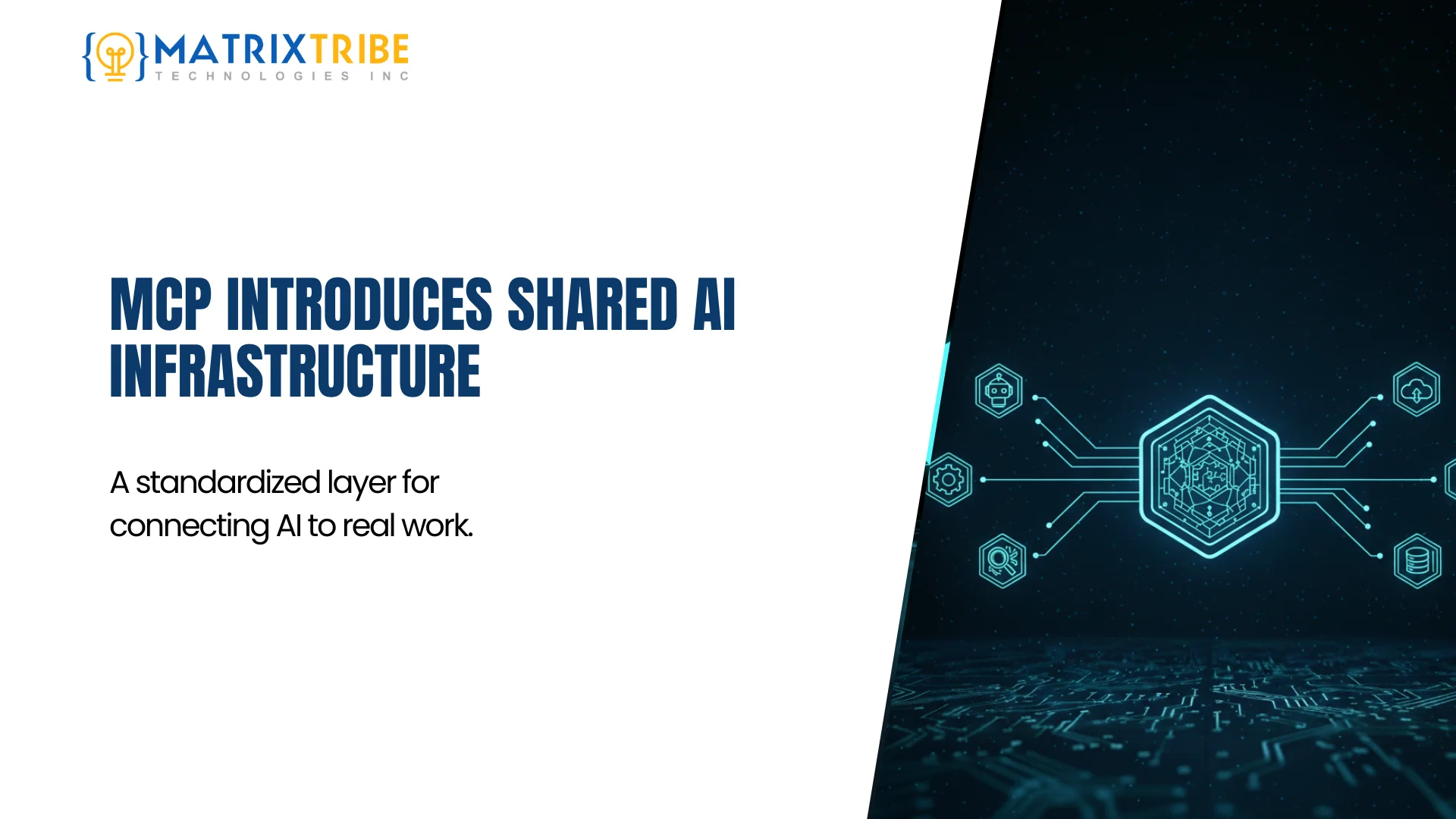 MCP Introduces Shared AI Infrastructure