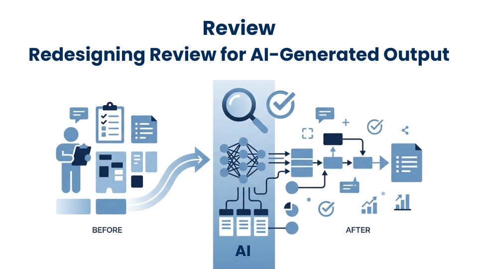 Review Redesigning Review for AI-Generated Output