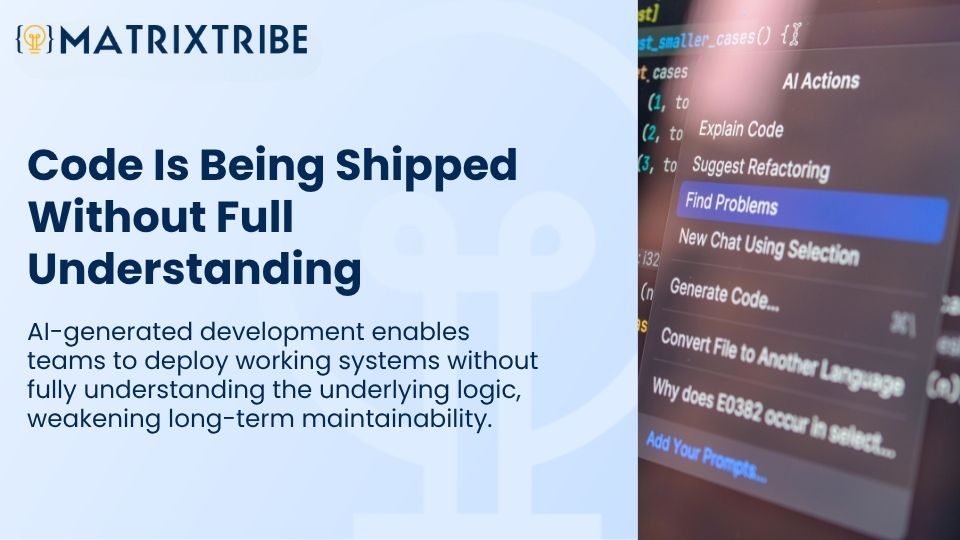 Code Is Being Shipped Without Full Understanding