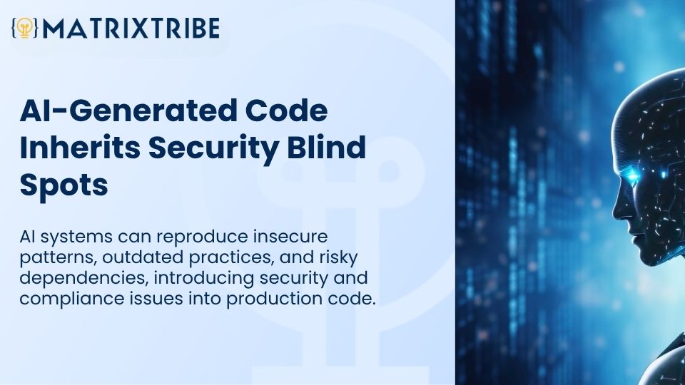 AI-Generated Code Inherits Security Blind Spots