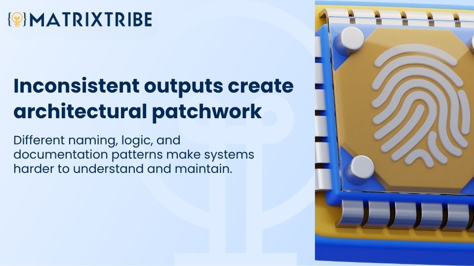 Why Incompatible Outputs Create Architectural Patchwork