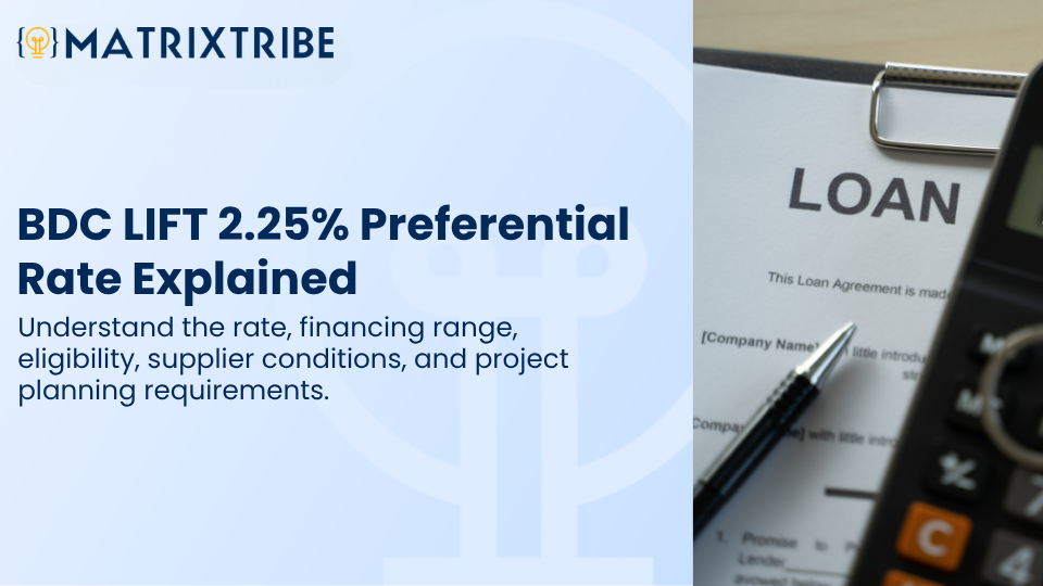 BDC LIFT 2.25% Preferential Rate Explained